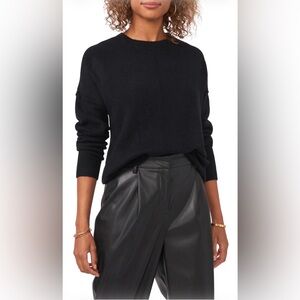 Vince Camuto Center Seam Crewneck Sweater, Size Large 🖤